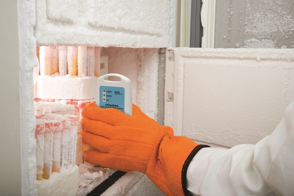 Logmaster designed Cryogenic data loggers for Ultra Low Freezer Temperature Mapping